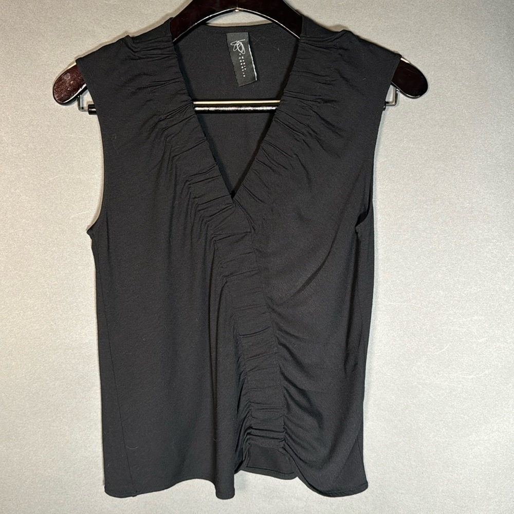 Maria + Cornejo women’s black tank top blouse, size XS, like new,